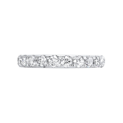 White 14K Gold 0.96ct Diamond Wedding Band