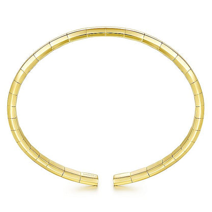 Gabriel & Co. BG4393-62Y4JJJ 14K Yellow Gold Open Cuff Bracelet