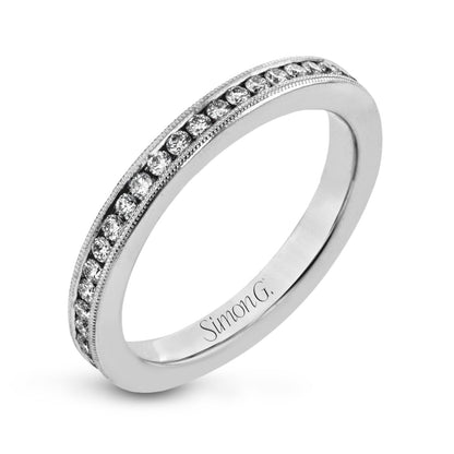 Wedding Band Set In 18k Gold With Diamonds