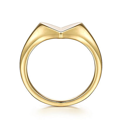 Gabriel & Co. LR52138Y4JJJ 14K Yellow Gold Heart Ring