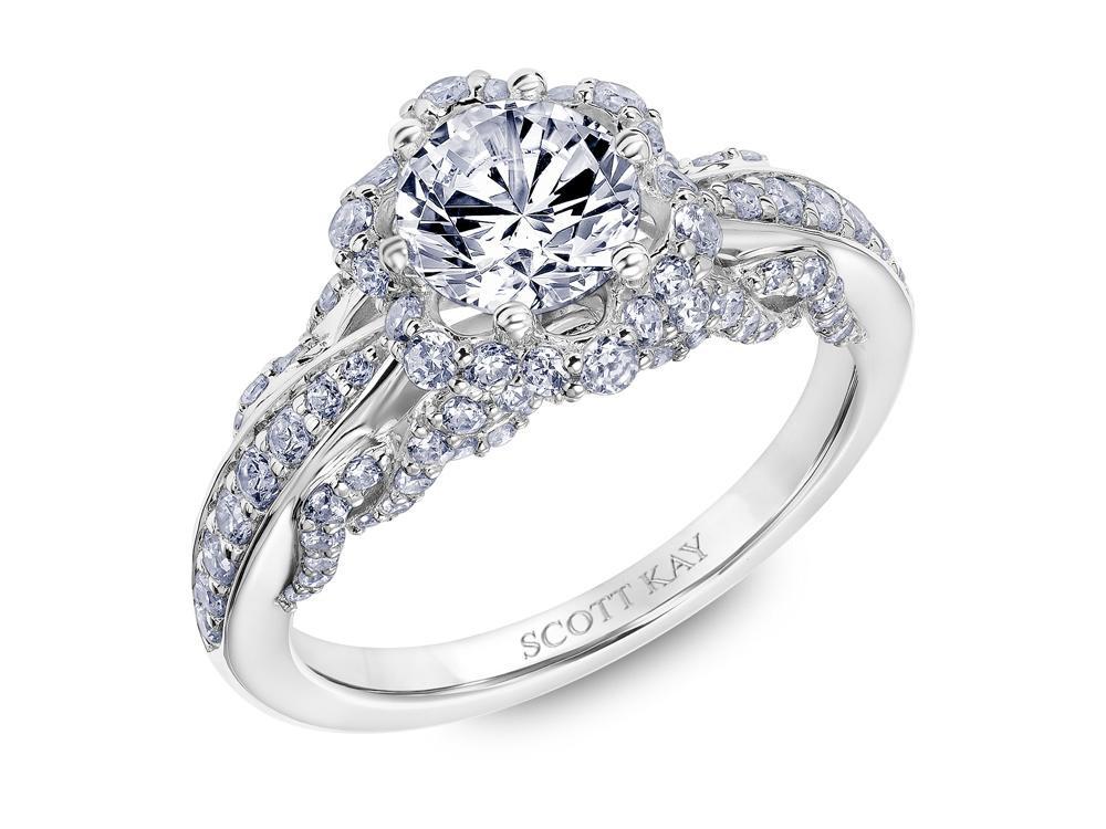 Scott Kay - SK6024 - Luminaire SCOTT KAY Engagement Ring Birmingham Jewelry