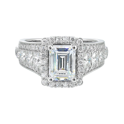 White 14K Gold 1.3ct Diamond Engagement Ring