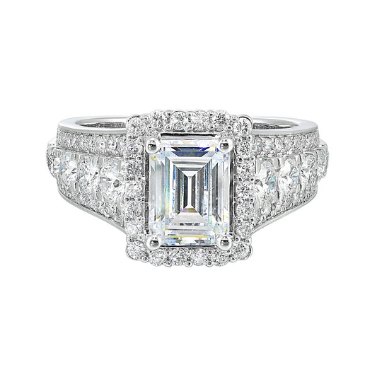 White 14K Gold 1.3ct Diamond Engagement Ring