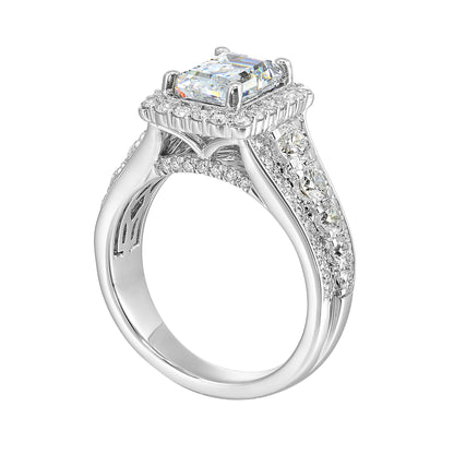 White 14K Gold 1.3ct Diamond Engagement Ring