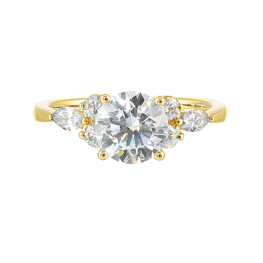 Yellow 14K Gold 0.43ct Diamond Engagement Ring