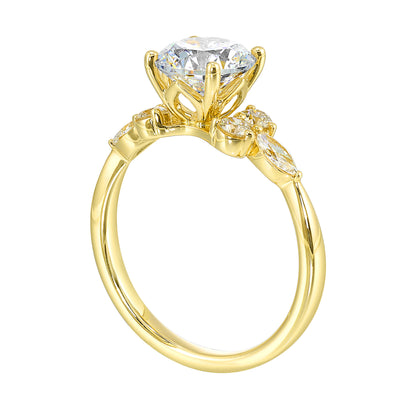 Yellow 14K Gold 0.43ct Diamond Engagement Ring