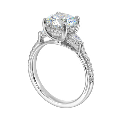 White 14K Gold 0.41ct Diamond Engagement Ring
