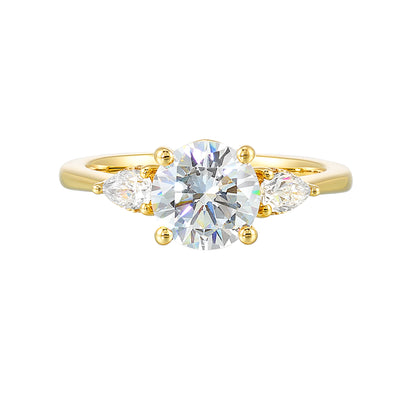 Yellow 14K Gold 0.44ct Diamond Engagement Ring
