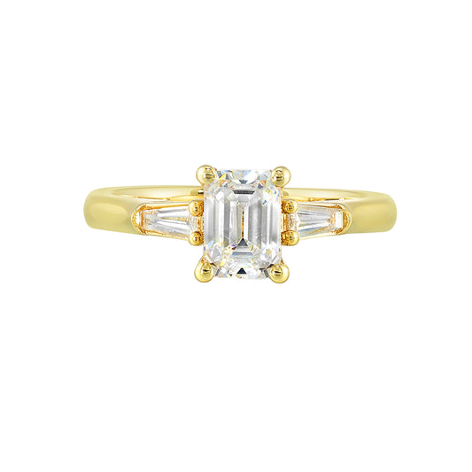 Yellow 14K Gold 0.33ct Diamond Engagement Ring