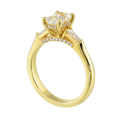 Yellow 14K Gold 0.33ct Diamond Engagement Ring