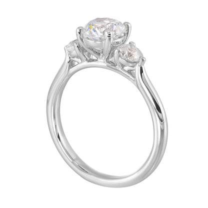 White 14K Gold 0.5ct Diamond Engagement Ring
