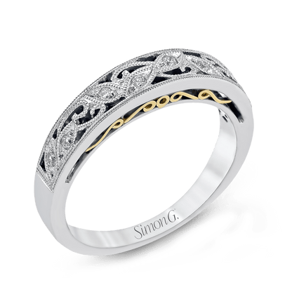 Anniversary Ring In 18k Gold With Diamonds