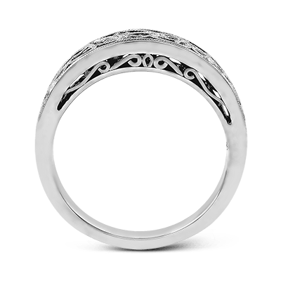 Anniversary Ring In 18k Gold With Diamonds