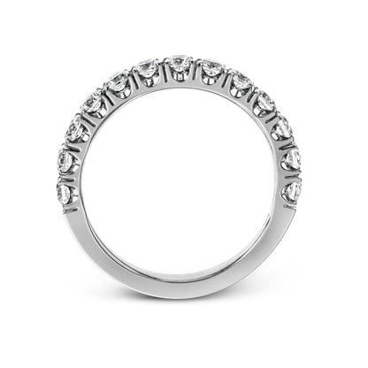 Anniversary Ring In 18k Gold With Diamonds