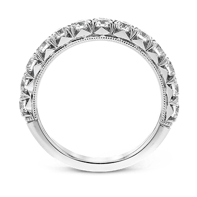 Anniversary Ring In 18k Gold With Diamonds