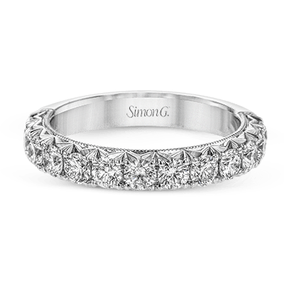 Anniversary Ring In 18k Gold With Diamonds