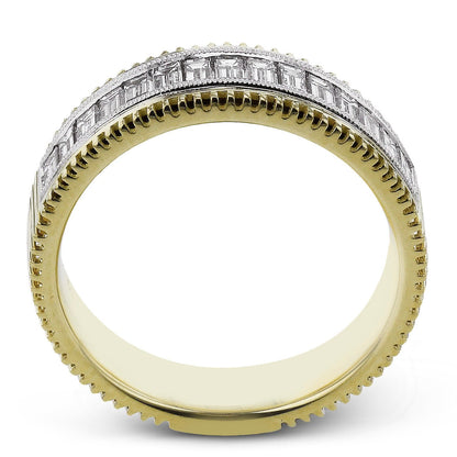 Anniversary Ring In 18k Gold With Diamonds