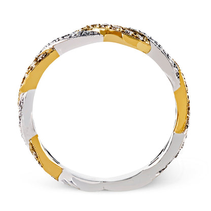 Anniversary Ring In 18k Gold With Diamonds