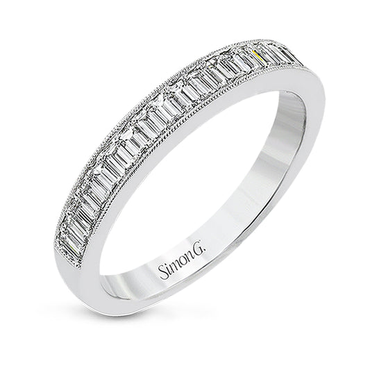 Anniversary Ring In 18k Gold With Diamonds - Simon G. Jewelry