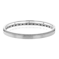 Bangle in 18k Gold with Diamonds - Simon G. Jewelry
