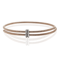 Bangle in 18k Gold with Diamonds - Simon G. Jewelry