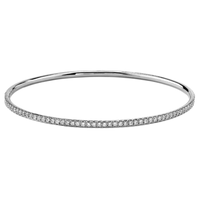 Bangle in 18k Gold with Diamonds - Simon G. Jewelry