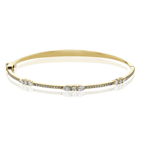 Bracelet in 14k Gold with Diamonds - Simon G. Jewelry