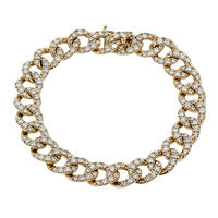 Bracelet in 18k Gold with Diamonds - Simon G. Jewelry
