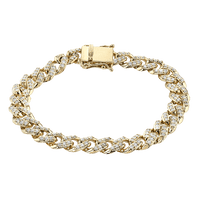 Bracelet in 18k Gold with Diamonds - Simon G. Jewelry