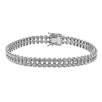 Bracelet in 18k Gold with Diamonds - Simon G. Jewelry