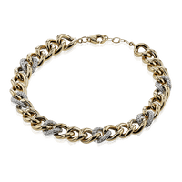 Bracelet in 18k Gold with Diamonds - Simon G. Jewelry