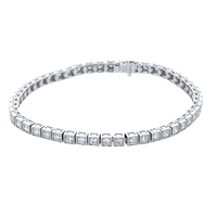 Bracelet in 18k Gold with Diamonds - Simon G. Jewelry