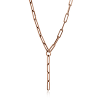 Chain Link Necklace in 18k Gold - Simon G. Jewelry