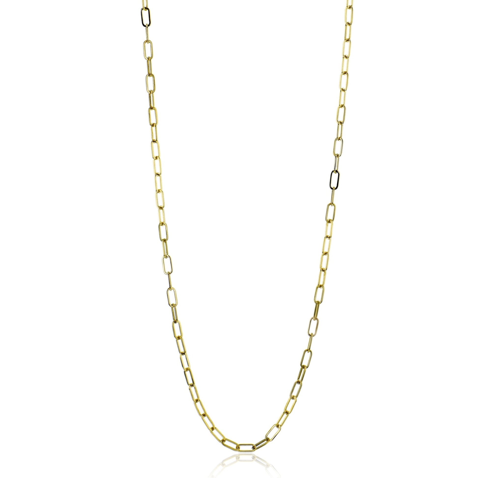 Chain Link Necklace in 18k Gold - Simon G. Jewelry
