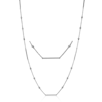 Chain Necklace in 18k Gold with Diamonds - Simon G. Jewelry
