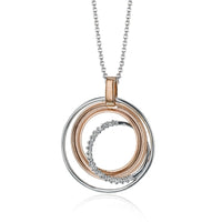 Clio Pendant Necklace in 18k Gold with Diamonds - Simon G. Jewelry