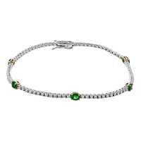 Color Bracelet in 18k Gold with Diamonds - Simon G. Jewelry