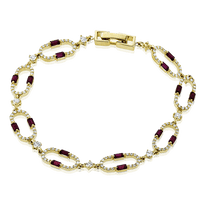 Color Bracelet in 18k Gold with Diamonds - Simon G. Jewelry