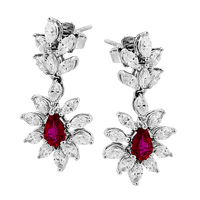 Color Earrings in 18k Gold - Simon G. Jewelry