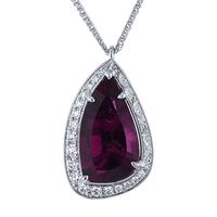 Color Pendant in 18k Gold with Diamonds - Simon G. Jewelry