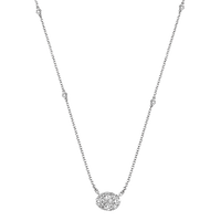 Color Pendant in 18k Gold with Diamonds - Simon G. Jewelry