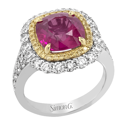 Color Ring in 18k Gold