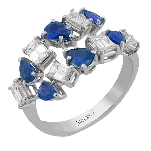 Color Ring in 18k Gold