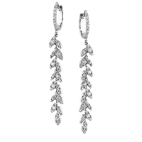 Earring in 18k Gold with Diamonds - Simon G. Jewelry