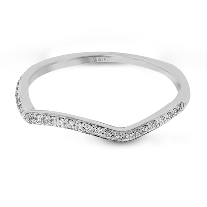 Emerald-cut Criss-cross Engagement Ring & Matching Wedding Band in 18k Gold with Diamonds