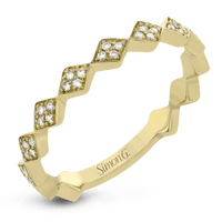 Fashion Ring In 14k Gold With Diamonds - Simon G. Jewelry