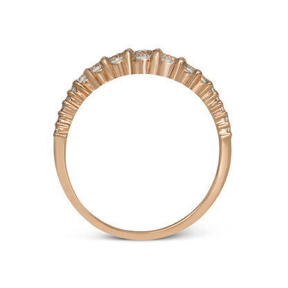 Fashion Ring In 18k Gold With Diamonds