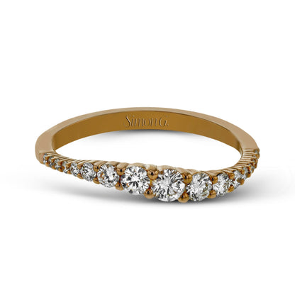 Fashion Ring In 18k Gold With Diamonds