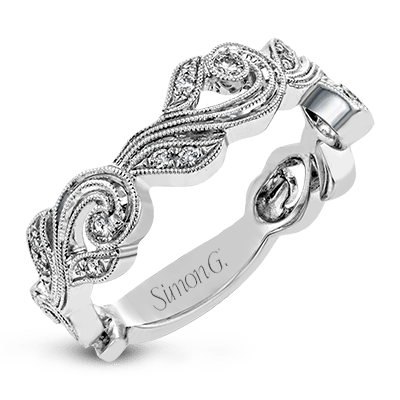 Fashion Ring in 18k Gold with Diamonds - Simon G. Jewelry