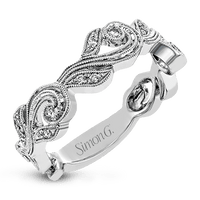 Fashion Ring in 18k Gold with Diamonds - Simon G. Jewelry